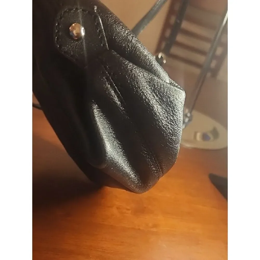 Coach Ashley Cross Body Bag W/Silver Hardware
